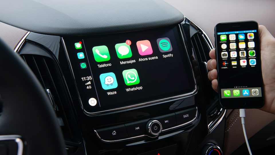 Chevrolet Cruze Premier - Tu Sedán Deportivo cuenta con tecnología Apple CarPlay