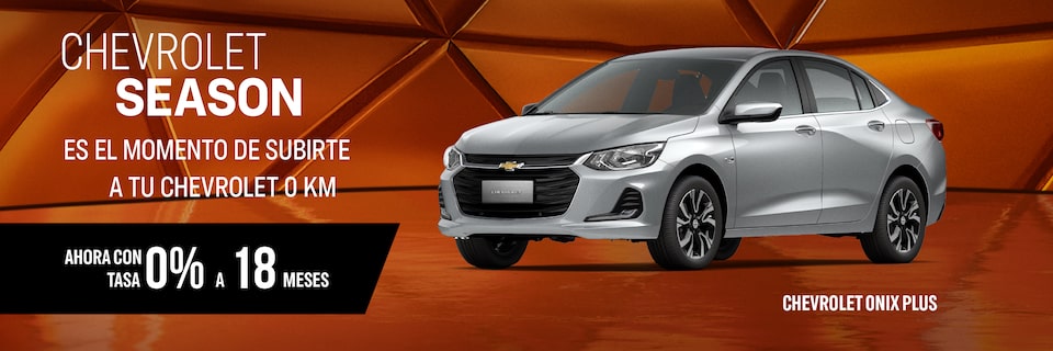 Chevrolet Argentina - Onix Plus condiciones comerciales Marzo 2025