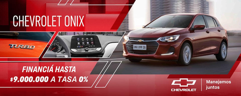 Chevrolet - Nueva Onix tasa 0%