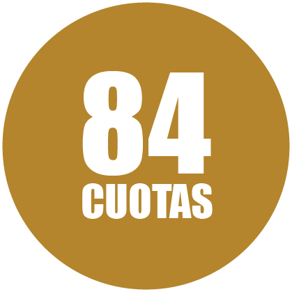 84 cuotas