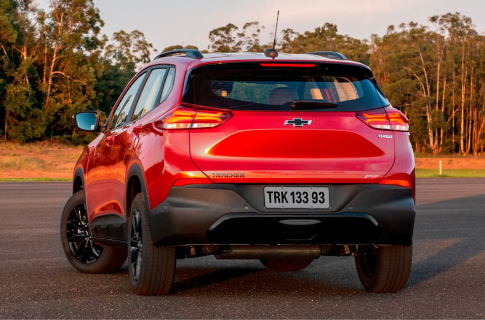 Chevrolet Tracker RS diseño